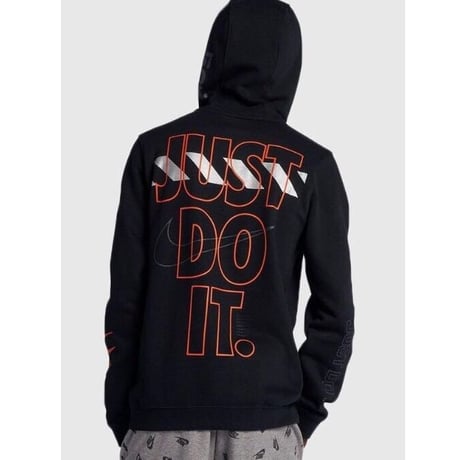 NIKE/US限定  "Just Do it" フーディー　ブラック