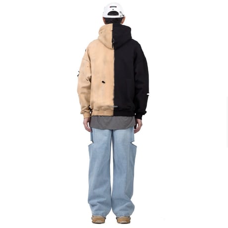 BLACK BLOND/BB Bleached Hoodie