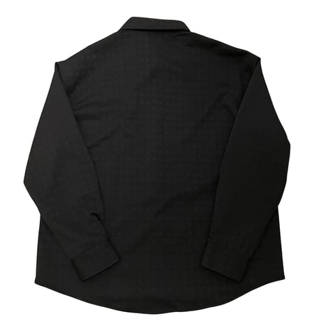 Mismatch NYC/swallow embroidery  shirts BLACK