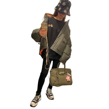 Mismatch NYC/ Military Washed Puffer Jacket