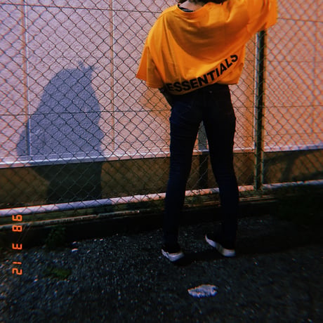 Fear Of God  FOG Essentials/Graphic Mesh Tee YELLOW