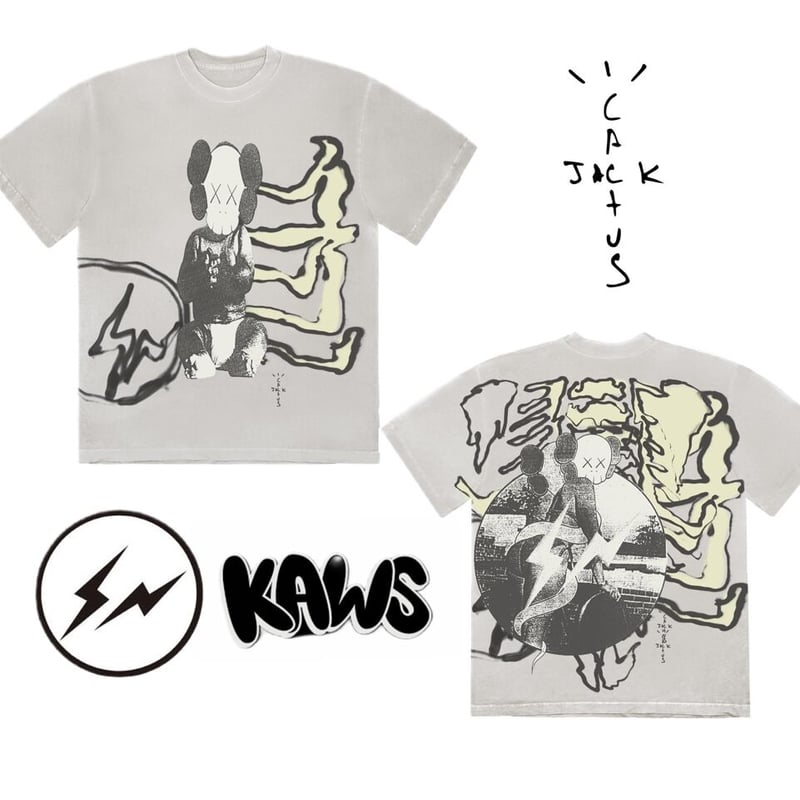 Travis Scott ✖︎ KAWS ✖ Fragment design /ART Tsh...