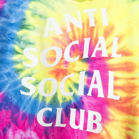Anti Social Social Club/FLAME Logo フーディー　Tie  dye