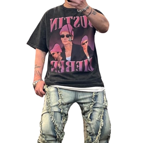 Mismatch NYC/”Justin Bieber” vintage Tee