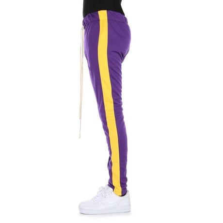 EPTM/トラックパンツ　Purple×Yellow