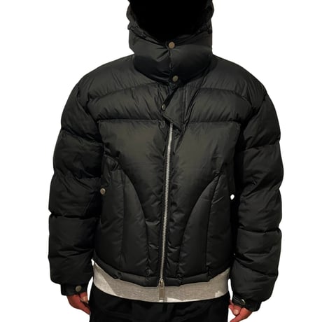 Mismatch NYC/Short  Hooded Puffer Jacket