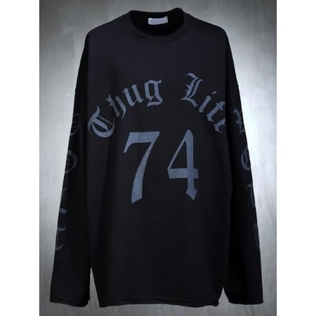 By The R/Thug Life LongSleeve Tee "BLACK"
