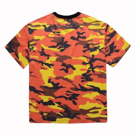 FNTY/Oversized Camo Tee オレンジ