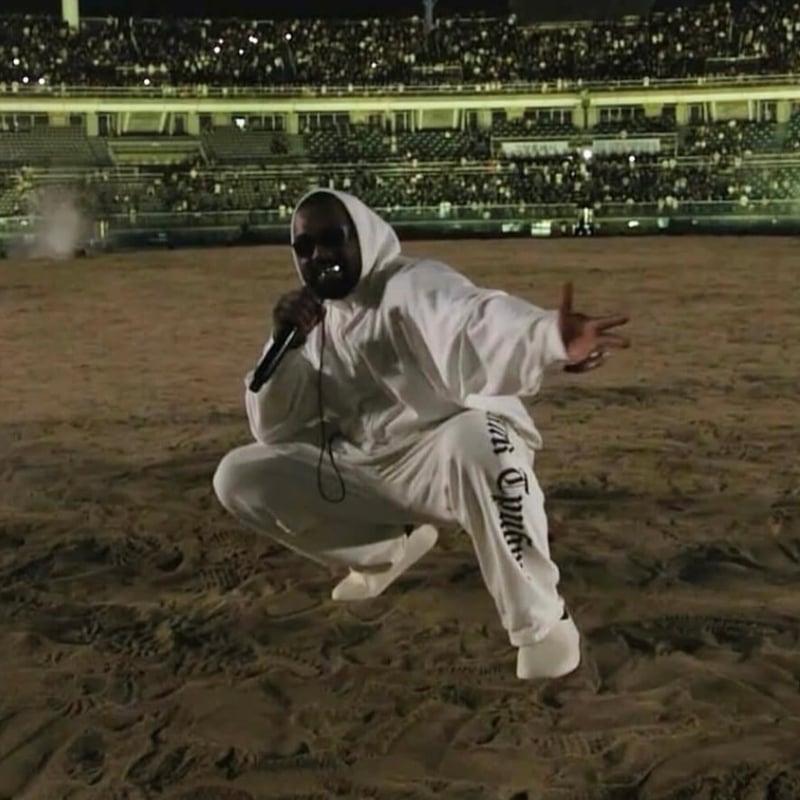 YEEZY × Gosha Rubchinskiy / Logo Wide Pants (S