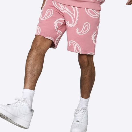 EPTM/BANDANA PUFFY  SHORTS "PINK"