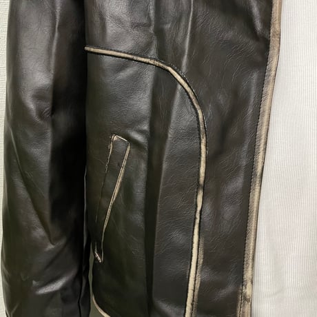 Mismatch NYC/Vintage custom lether jacket