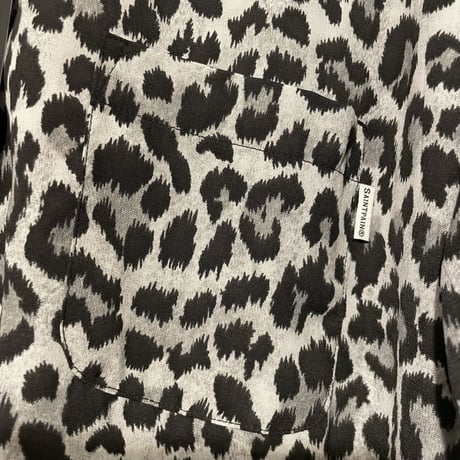 SAINT PAIN/BIG Leopard Shirts BLACK
