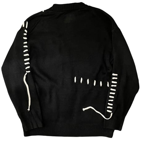 Mismatch NYC/ Braid Knit cardigan