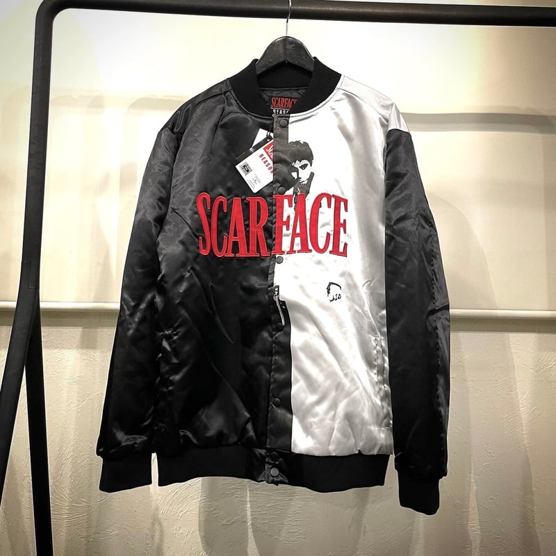Reason Clothing Newyork /SCARFACE Satin Bomber