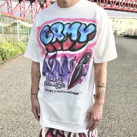 GRMY×Shirts King Phade/Flame Art Tshirts