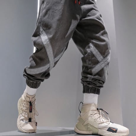 WOSS.official/Cross サルエルデニム  Black