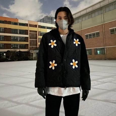 MISTER CHILD/Flower Quilted  Jacket "BLACK"