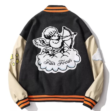 WOSS.official/ LOGO Stadium Jacket