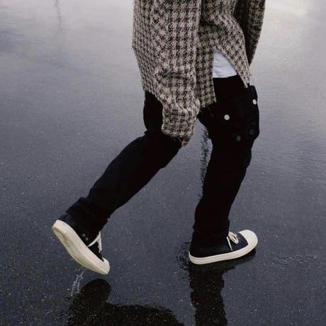 MNML/Tweed flannel Shirts BROWN