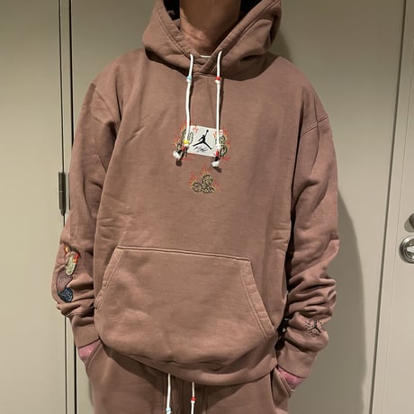 Jordan × Travis Scott /Cactus Jack JORDAN hoodie (SET UP)