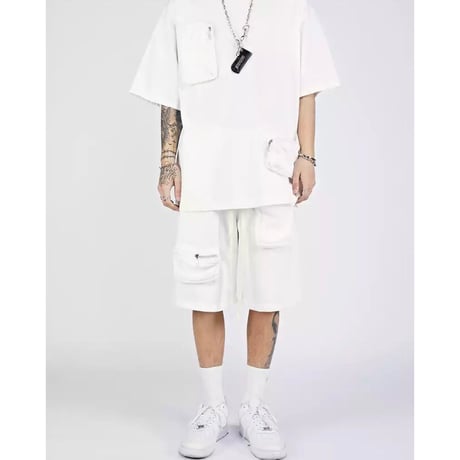 Mismatch NYC/Pocket Shorts (SET UP)