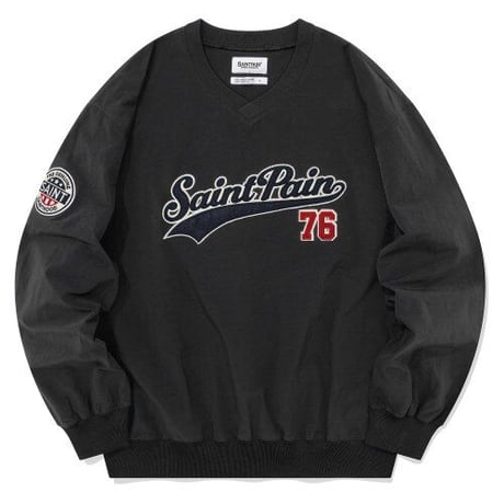 SAINT PAIN/Team Logo Pullover "BLACK"