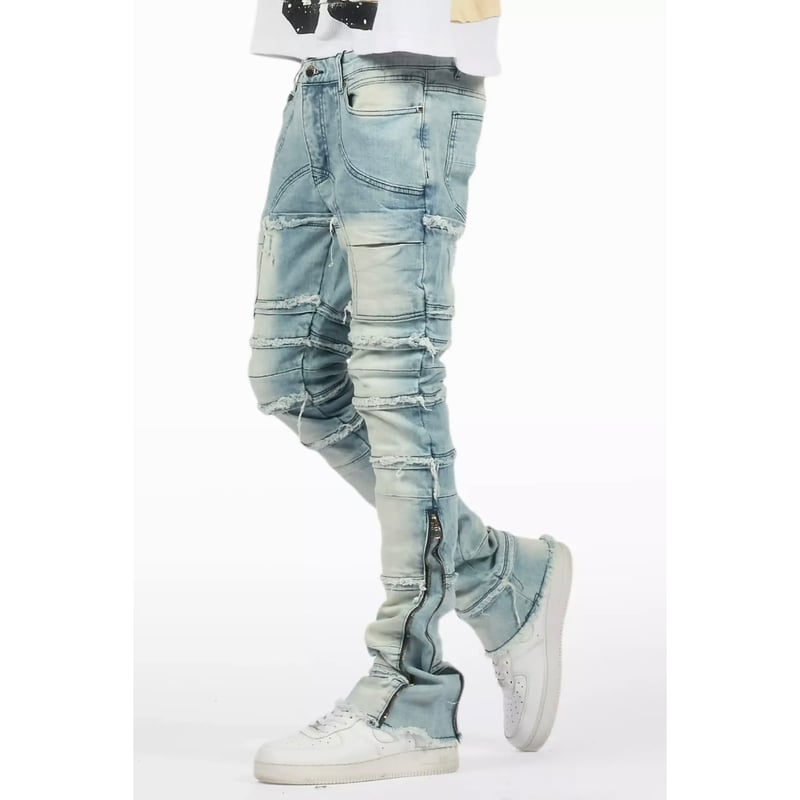 Rockstar US UK ドリップ グアピ風 Fringe Flared RockStar Original / Zip 2way Flare denim | BING