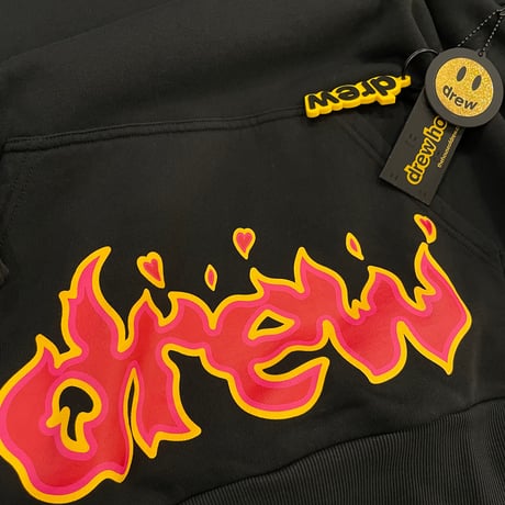 Drew House/Lit Drew Hoodie  "BLACK"