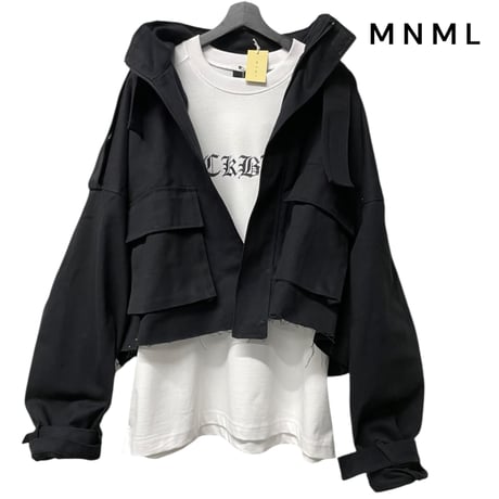 MNML/Cropped M65 Jacket "BLACK"