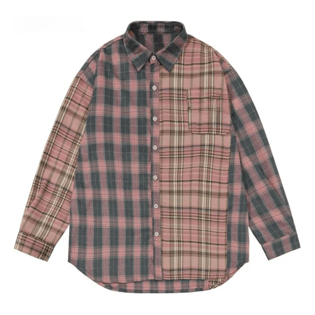 Mismatch NYC/Crazy Pattern Check Shirts