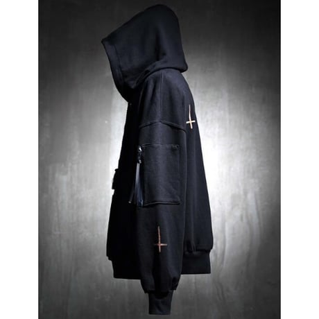 By The R/ Breach Cross Cotton Hoodie (SET UP)