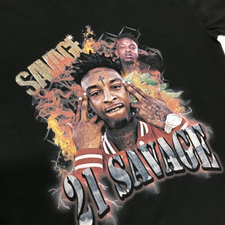 The Loud Packs/21 SAVEGE  Vintage Tee