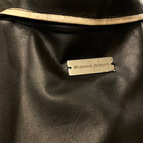Mismatch NYC/Vintage custom lether jacket