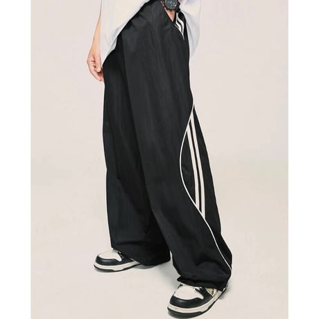 Mismatch NYC/Line Cargo pants BLACK/GRAY