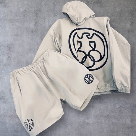 YEEZY × Gosha / Zip Up Jacket (SET UP)  GRAY