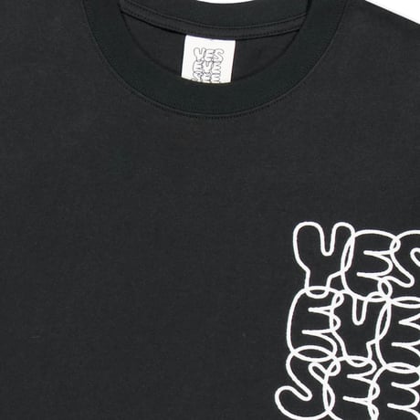 YESEYESEE/ Big Logo LongSleeve Tee BLACK
