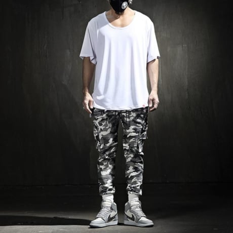 By The R/Layered Long Tee "WHITE/BLACK"