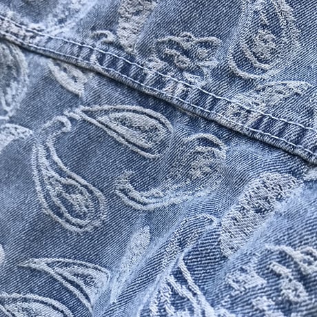 WOSS.official/Paisley denim jacket