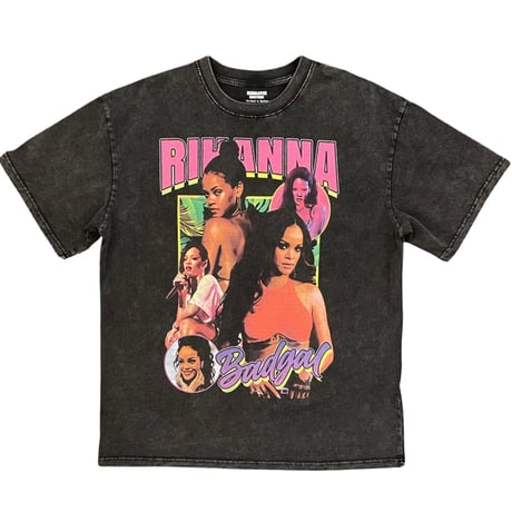 Mismatch NYC/”RIHANNA” vintage Tee