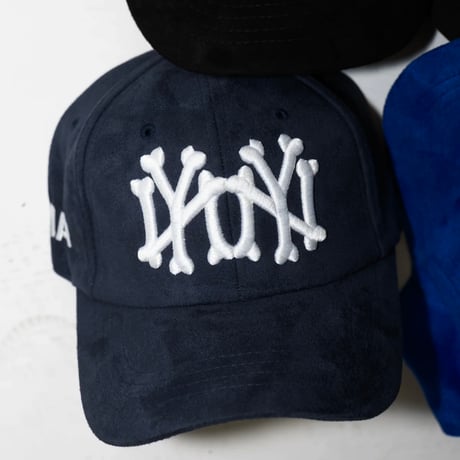 oMA /NY Logo  Suede Cap (Black)