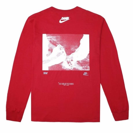 Kendrick Lamar × NIKE/LONG SLEEVE TEE RED