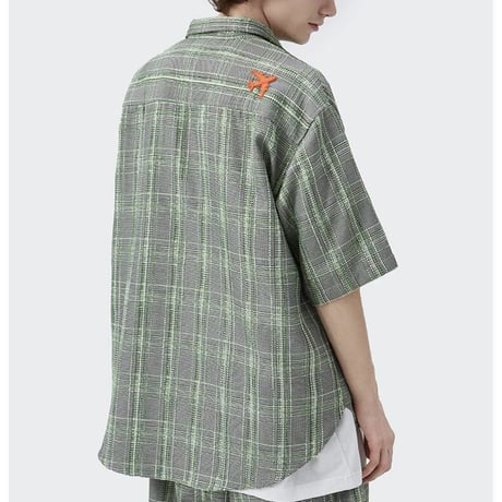 WOSS.official/Oversized CHECK Set UP(shirts ＋ shorts)