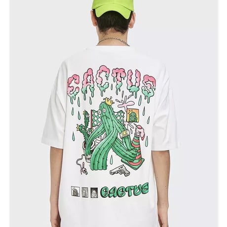 WOSS.official/Oversized caktus Tshirs