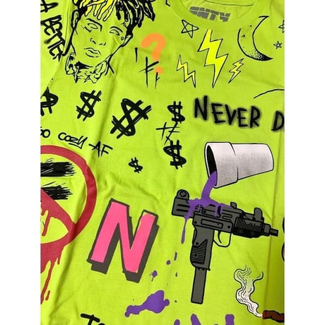 FNTY/ Never Die Tshirts NEON Green