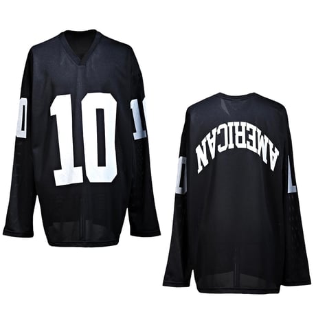 By The R/Mesh 10 Long Shirts "BLACK"