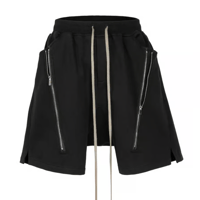 Mismatch NYC/Zip Shorts  Black