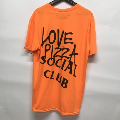No Perfect Italy/Love Pizza Social Club Tee Orange