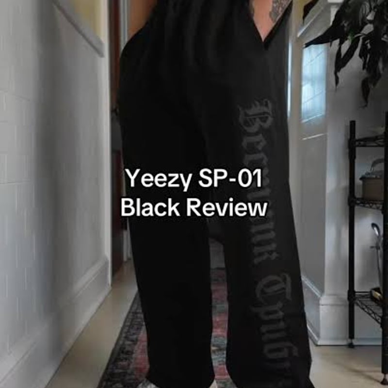 YEEZY × Gosha Rubchinskiy / Logo Wide Pants (S