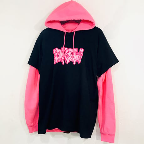 Drew House/Gum LOGO Tshirts  BLACK