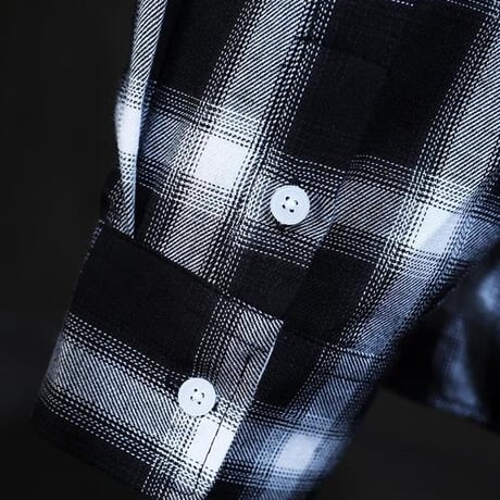 By The R/Check Long Shirts "BLACK/RED"
